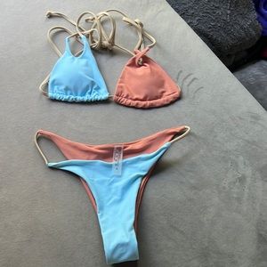 Shein Colorblock Two piece swimsuit - size medium